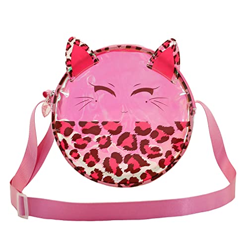 oh-my-pop-feline-sac-bandouli-re-rond-rose-laser image 5