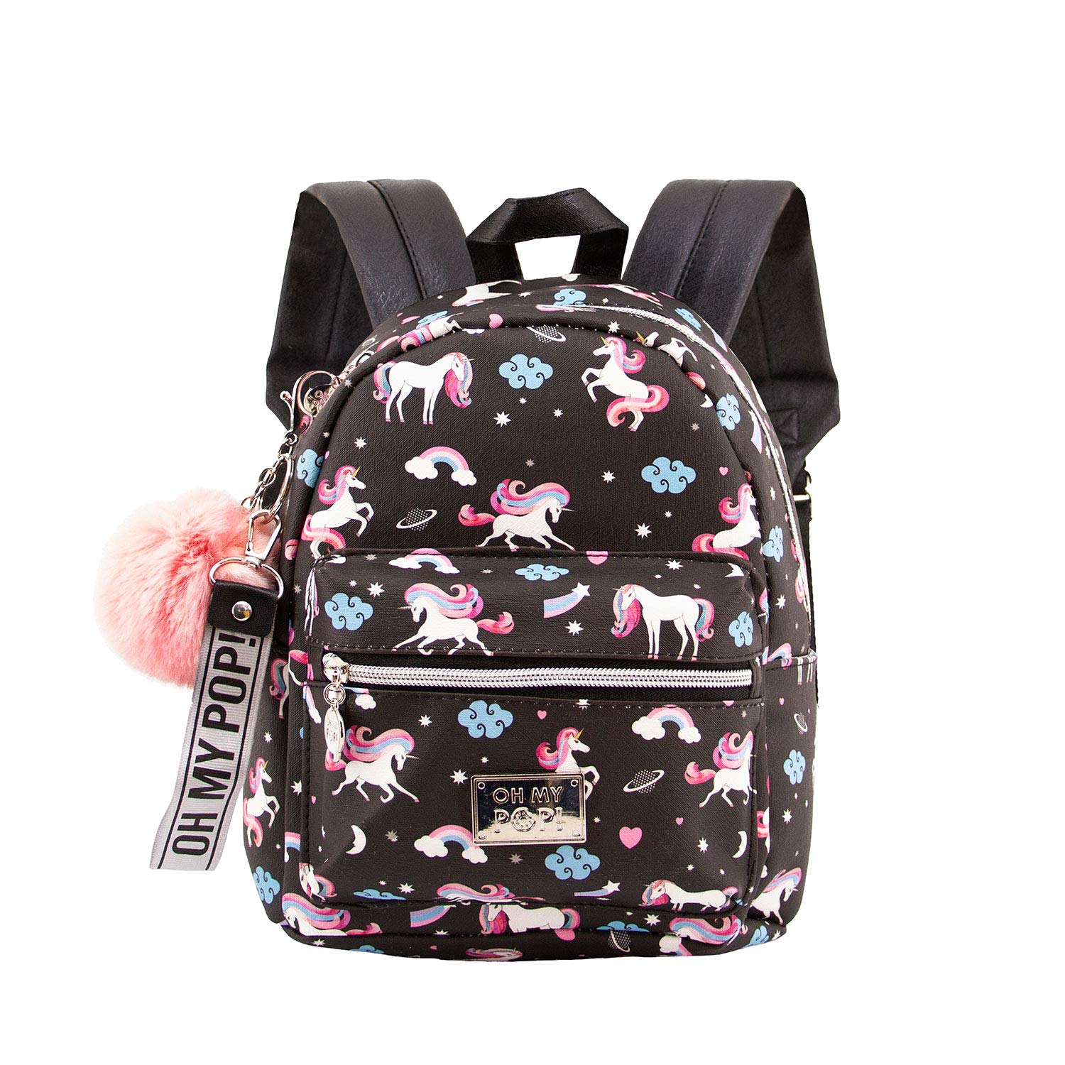 oh-my-pop-licorne-sac-dos-petit-multicolore-fashion image 1