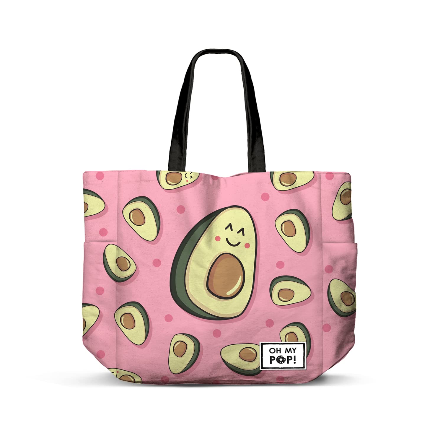 oh-my-pop-waca-sac-shopping-fan-horizontal-rose image 1