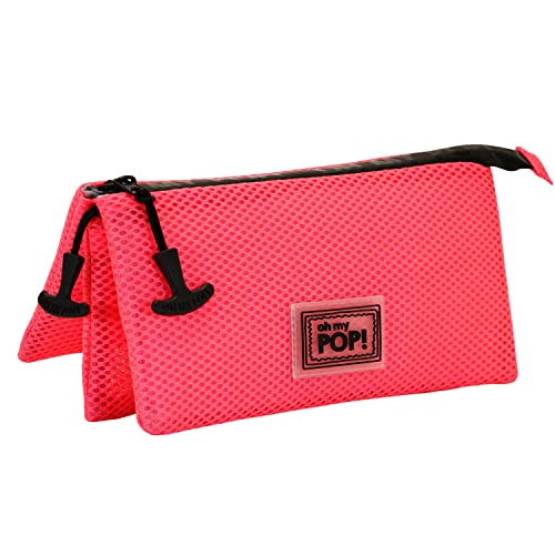 oh-my-pop-mesh-trousse-rose-filet-scolaire image 7