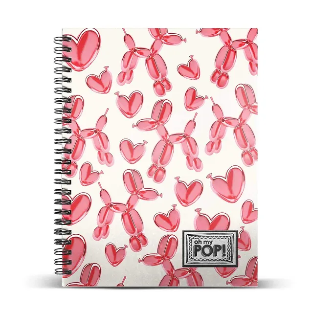 oh-my-pop-globoniche-cahier-quadrill-a5-120-feuilles image 1