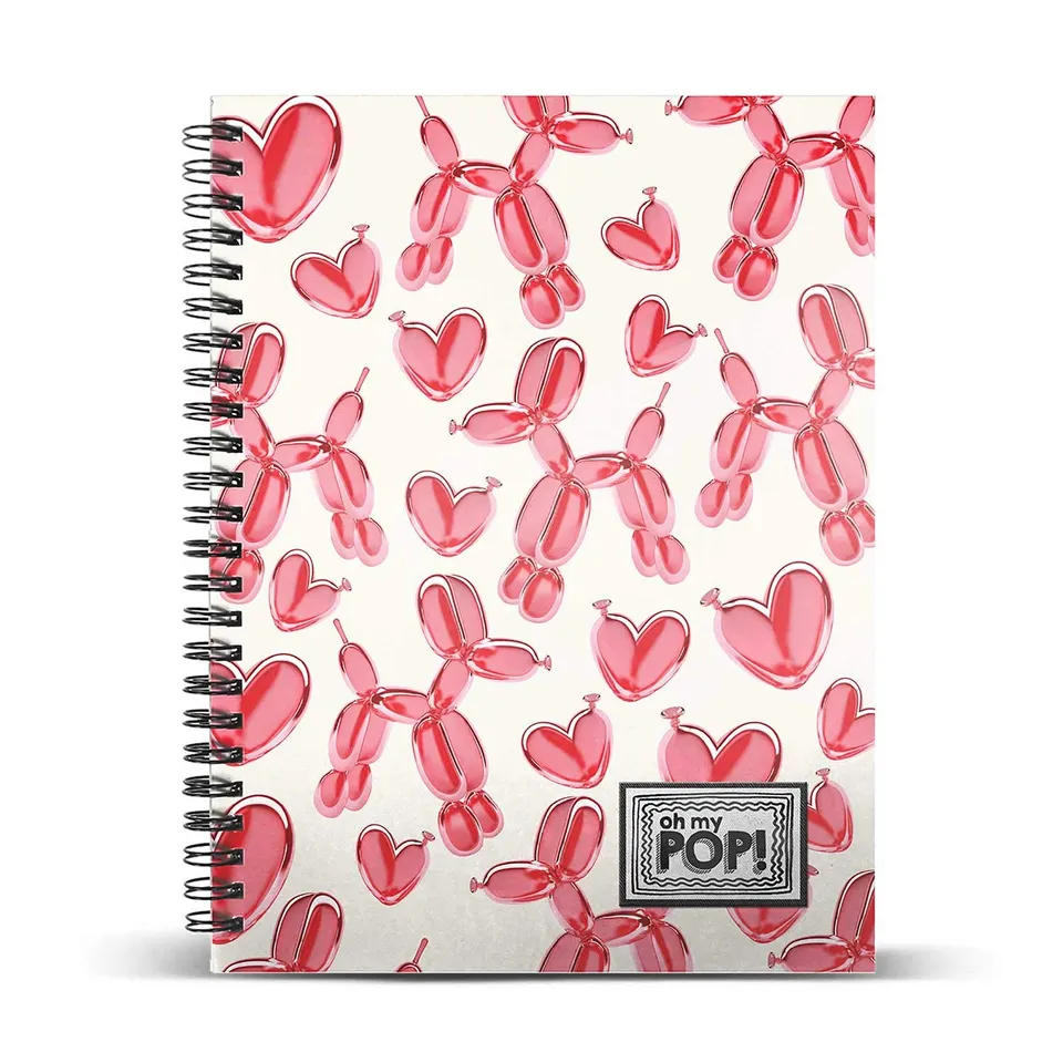 oh-my-pop-globoniche-cahier-quadrill-a5-120-feuilles image 1