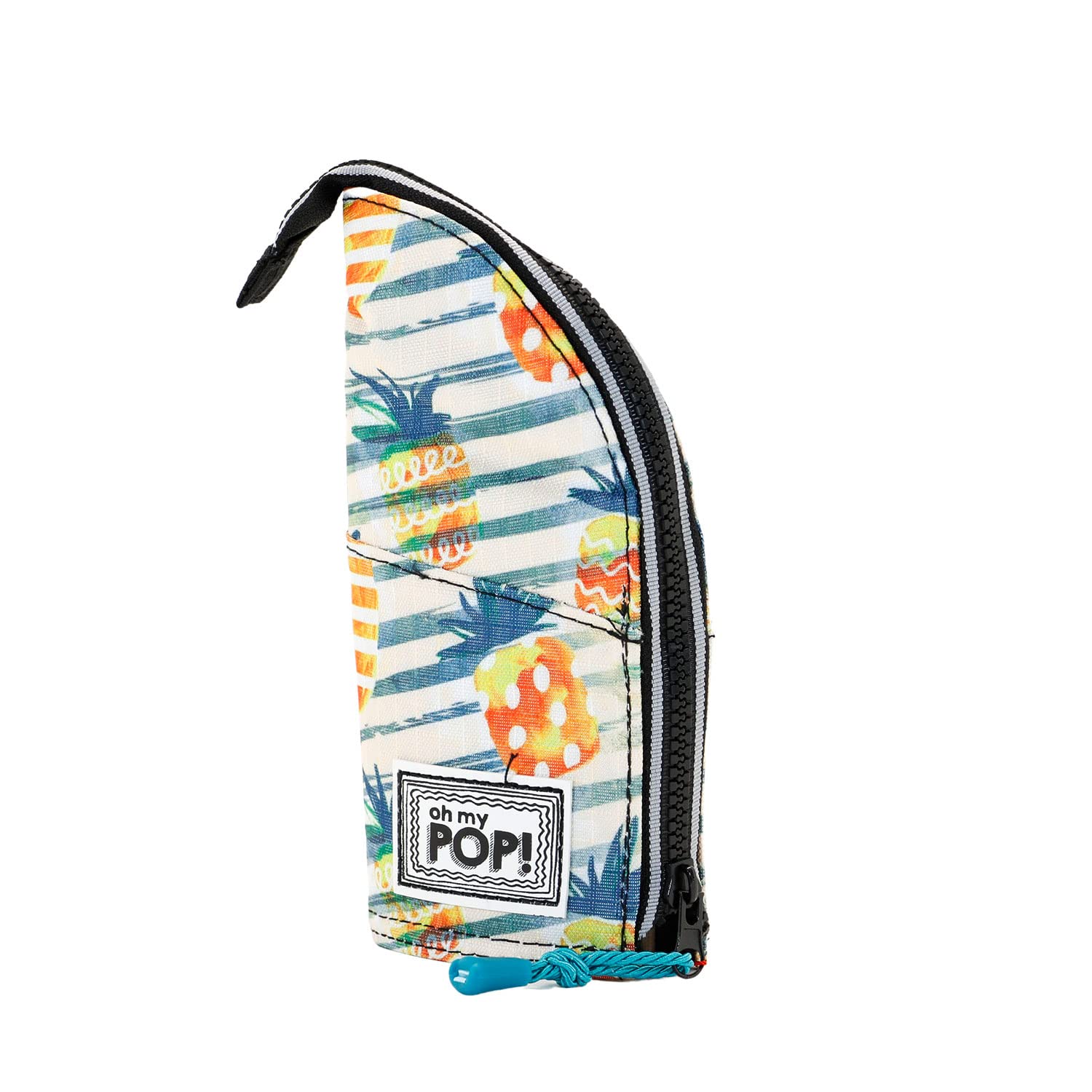 oh-my-pop-ananas-trousse-verticale-jaune-21-cm image 1
