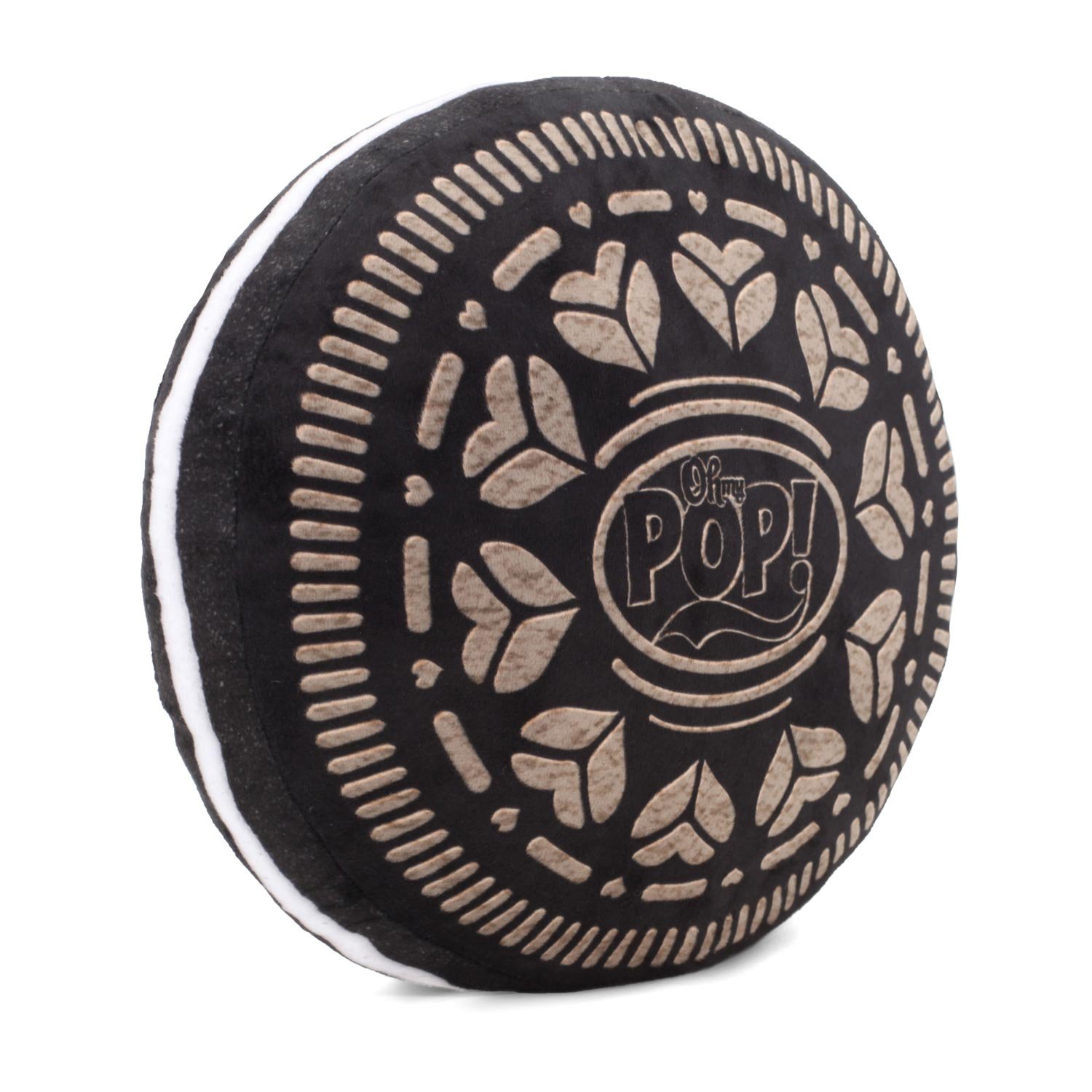 oh-my-pop-black-cookie-coussin-grande-marron-doux-34-cm image 1