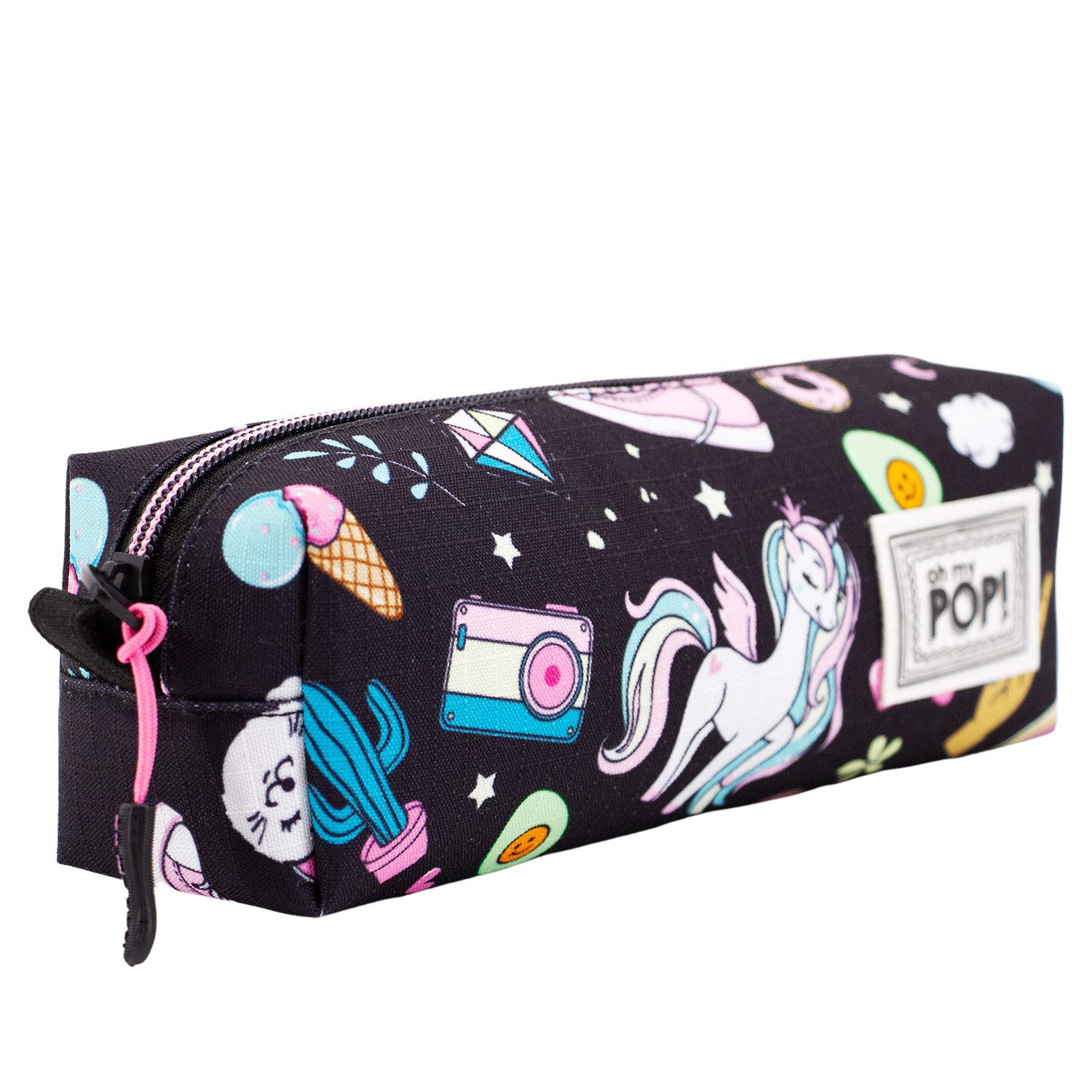 oh-my-pop-illusion-trousse-carr-e-noire-22-cm image 5
