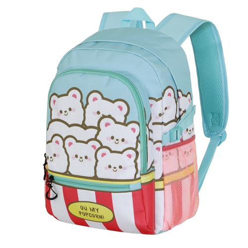 oh-my-pop-popcorn-fight-fan-2-2-sac-dos-bleu-24-l-ordinateur image 6