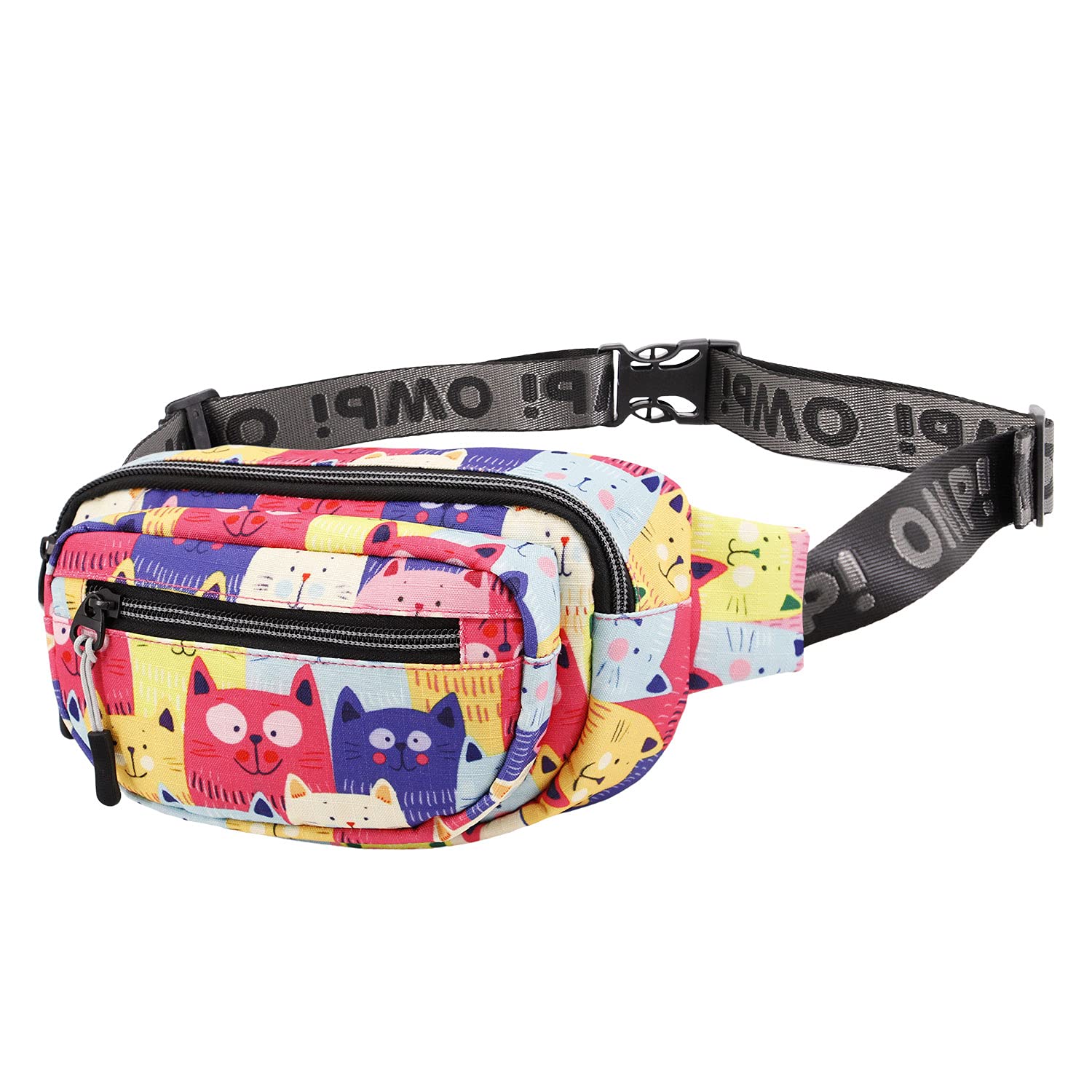 oh-my-pop-cats-glaze-sac-banane-multicolore-120-cm image 4