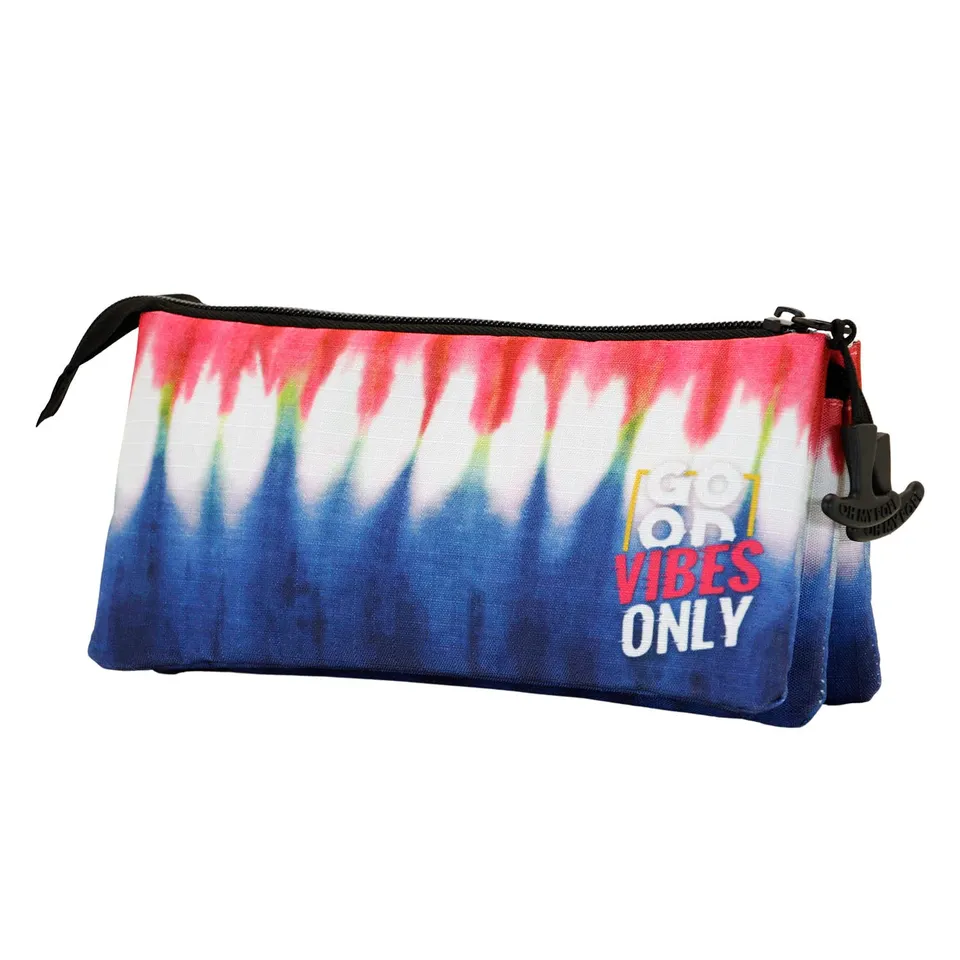 oh-my-pop-good-vibes-trousse-triple-eco-bleu-fonc image 1