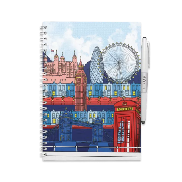 moyu-erasable-notebooks-carnet-effa-able-a5-london-pierre image 1