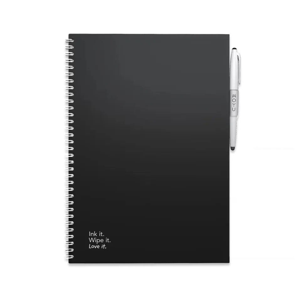 moyu-erasable-notebooks-cahier-effa-able-a4-noir-pitch image 1