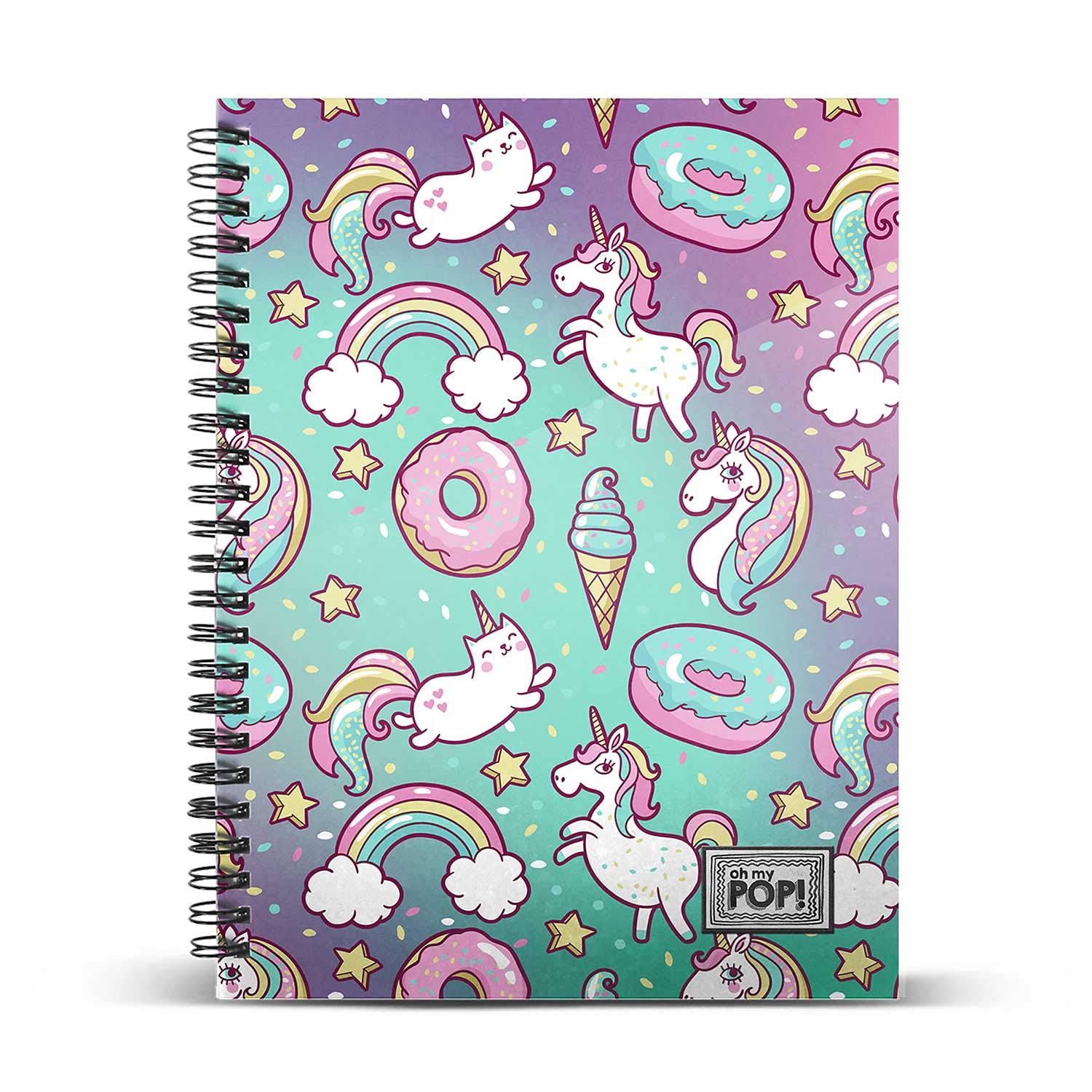 oh-my-pop-dream-cahier-spirale-a4-quadrill-120-feuilles image 1
