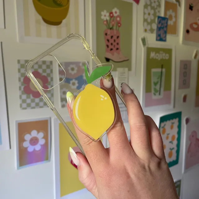 atelier-naholi-citron-phone-grip-support-t-l-phone-acrylique image 1