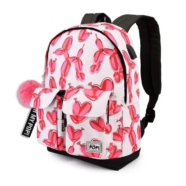 oh-my-pop-globoniche-sac-dos-hs-twist-usb-44-cm image 1