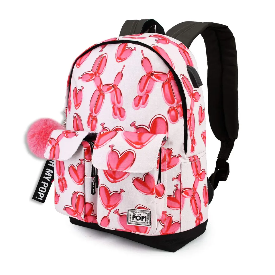 oh-my-pop-globoniche-sac-dos-hs-twist-usb-44-cm image 1