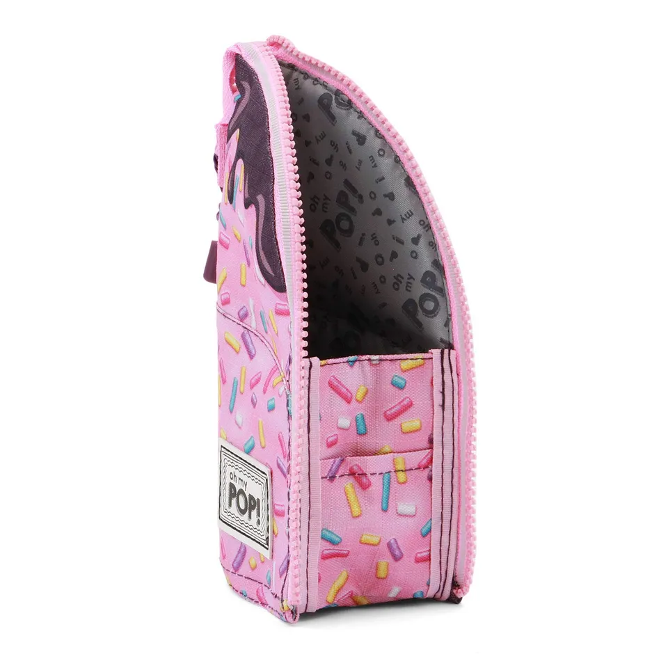 oh-my-pop-sprinkles-trousse-verticale-rose-porte-crayons image 1