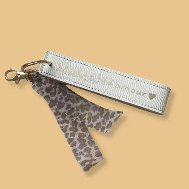 atelier-naholi-porte-cl-maman-d-amour-dragonne-beige-13-cm image 1