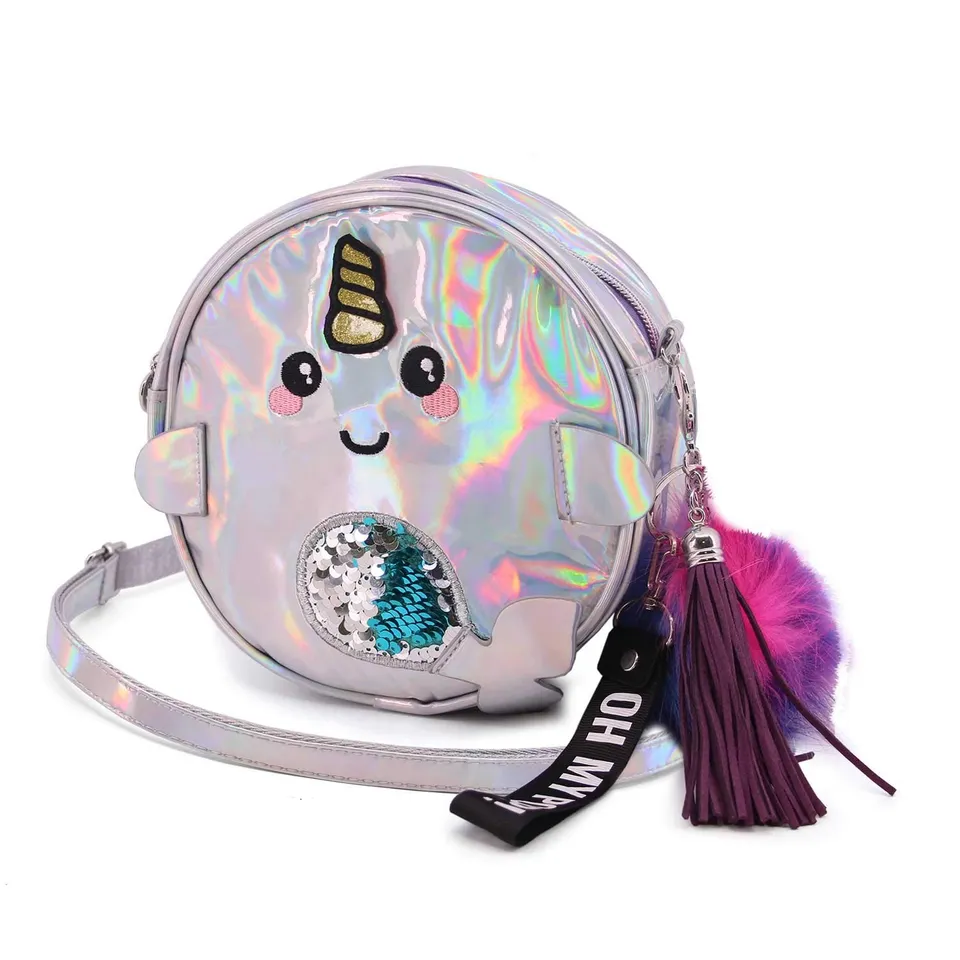 oh-my-pop-sac-bandouli-re-rond-enfant-cha-ne-110-cm-zip image 1