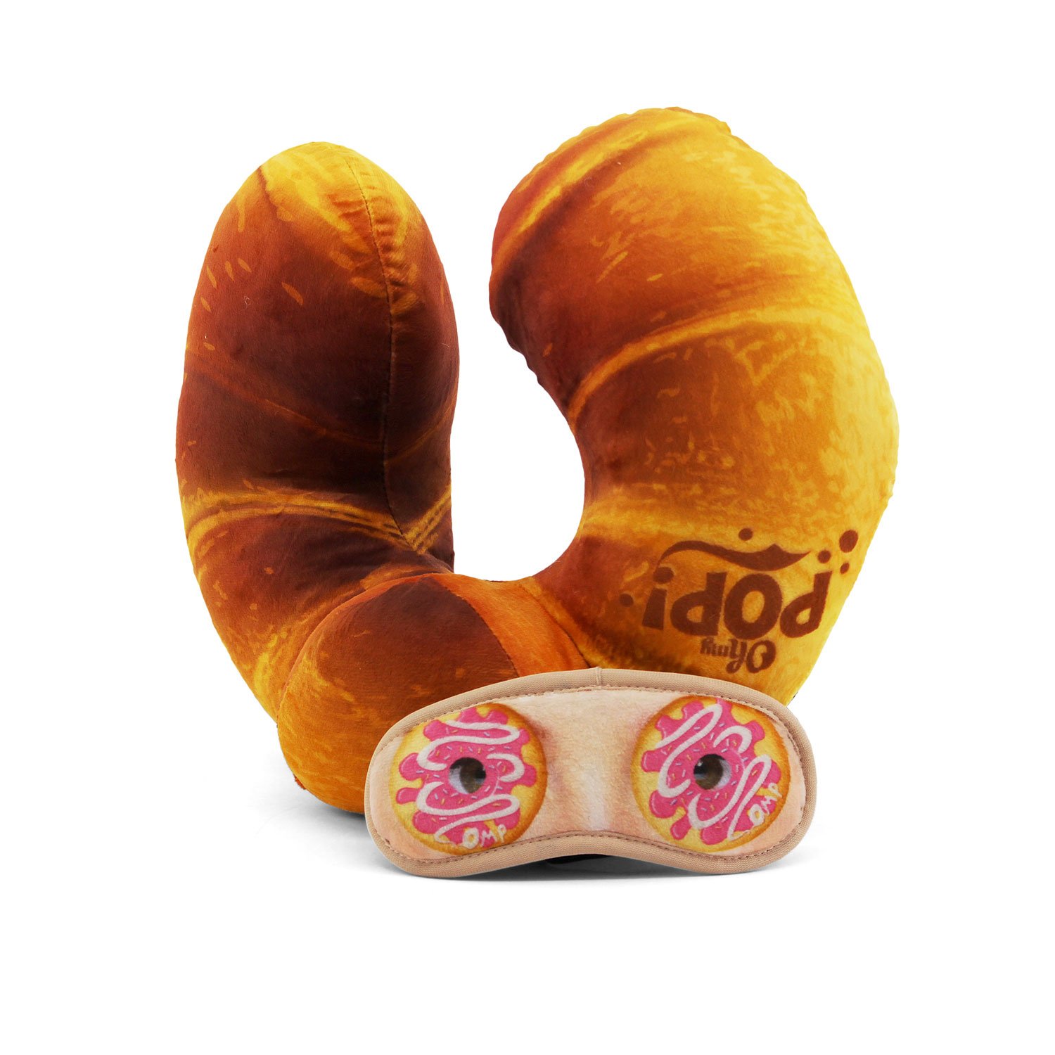 oh-my-pop-croissant-coussin-de-cou-masque-orange image 3