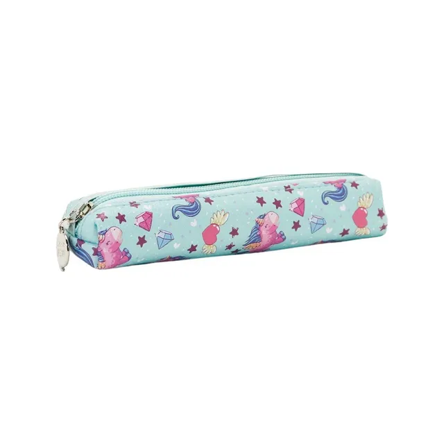 oh-my-pop-trousse-carr-trousse-turquoise-19-cm image 1