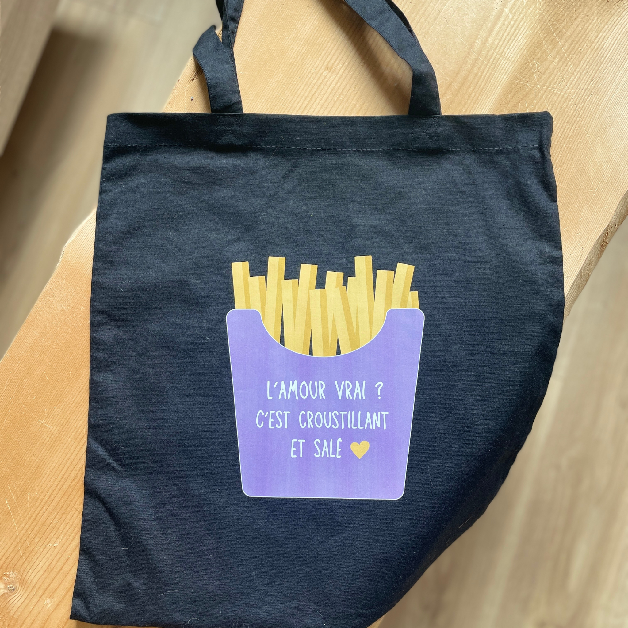 atelier-naholi-tote-bag-paquet-de-frites-tote-bag-noir image 2