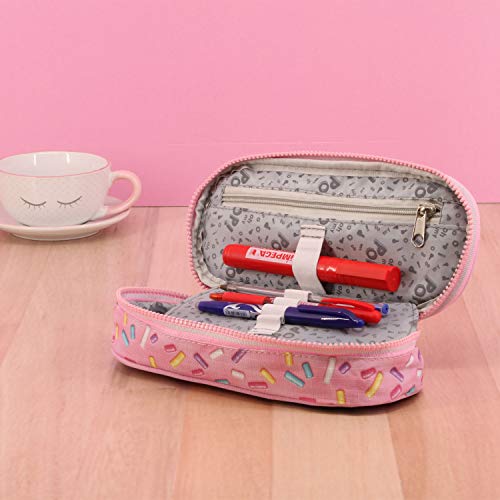 oh-my-pop-sprinkles-trousse-pencil-rose-21-cm-organisateur image 8