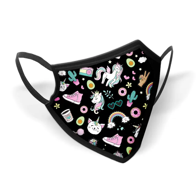 oh-my-pop-illusion-masque-tissu-r-utilisable-noir-adulte image 1