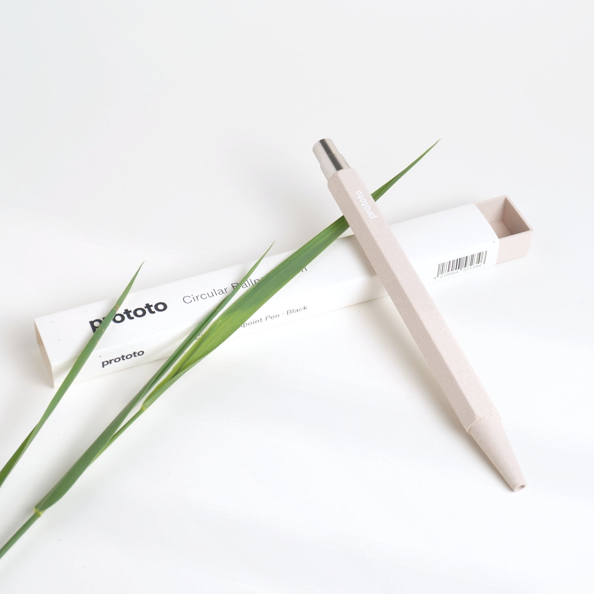 prototo-nr-2-stylo-bille-nature-herbe-clic-m-tal image 1