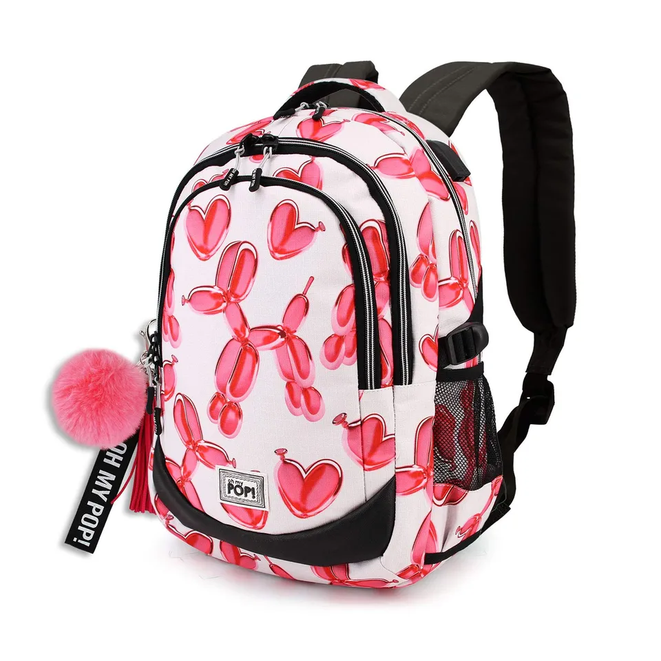 oh-my-pop-globoniche-hs-1-2-sac-dos-usb-44-cm image 1