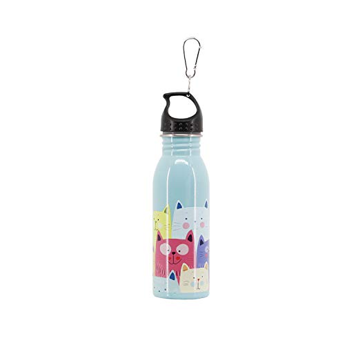 oh-my-pop-cats-bouteille-eau-inox-500-ml-multicolore image 3