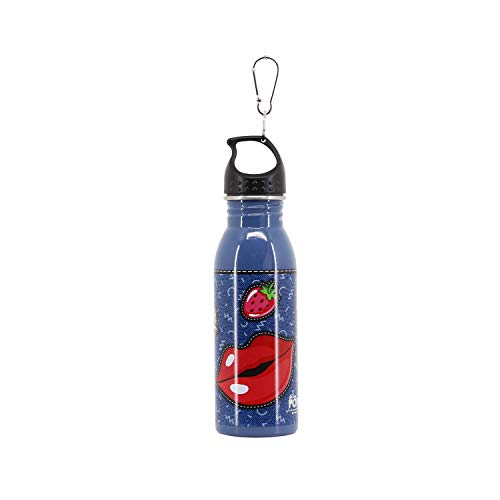 oh-my-pop-patches-gourde-inox-500-ml-bleu-fonc image 3