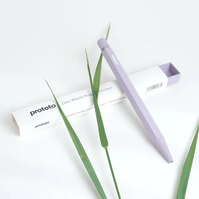prototo-nr-1-stylo-bille-lavande-herbe-bioplastique image 1