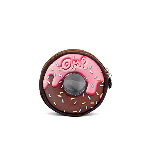 oh-my-pop-donut-porte-monnaie-rond-brun-fantaisie image 8