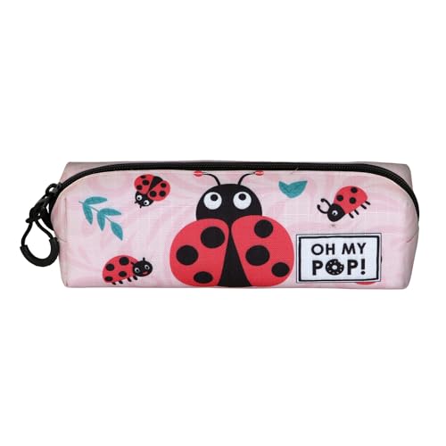 oh-my-pop-ladybug-fan-2-2-trousse-carr-e-rose-22-cm image 6
