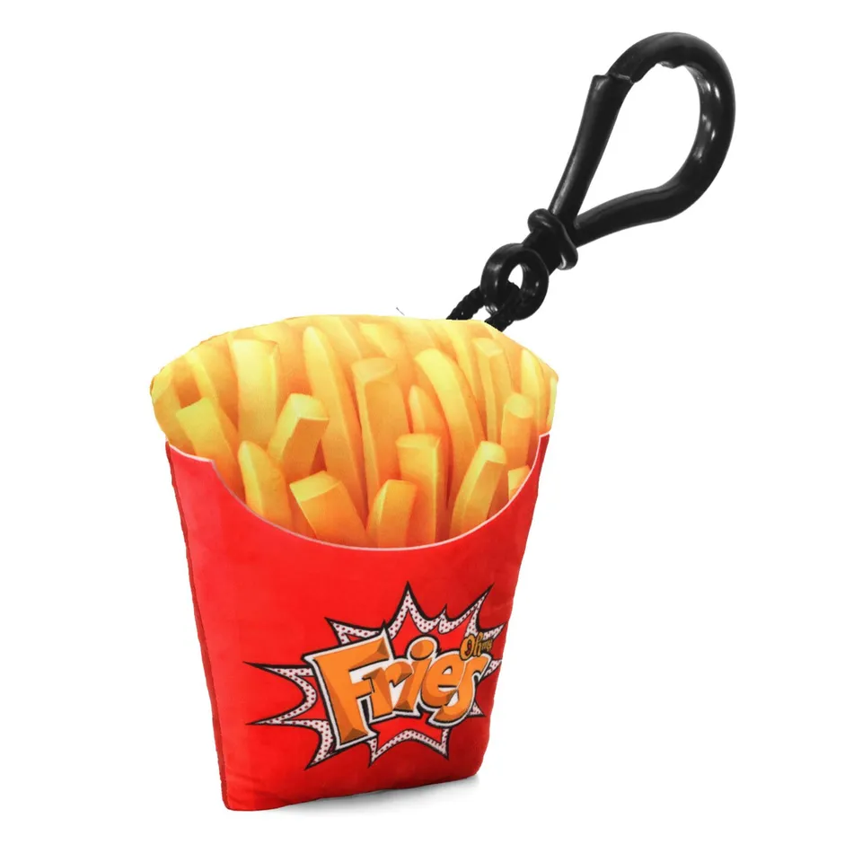oh-my-pop-fries-porte-cl-s-mini-coussin-rouge image 1