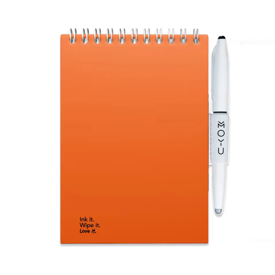 moyu-erasable-notebooks-a6-bloc-effa-able-orange-sunset image 1