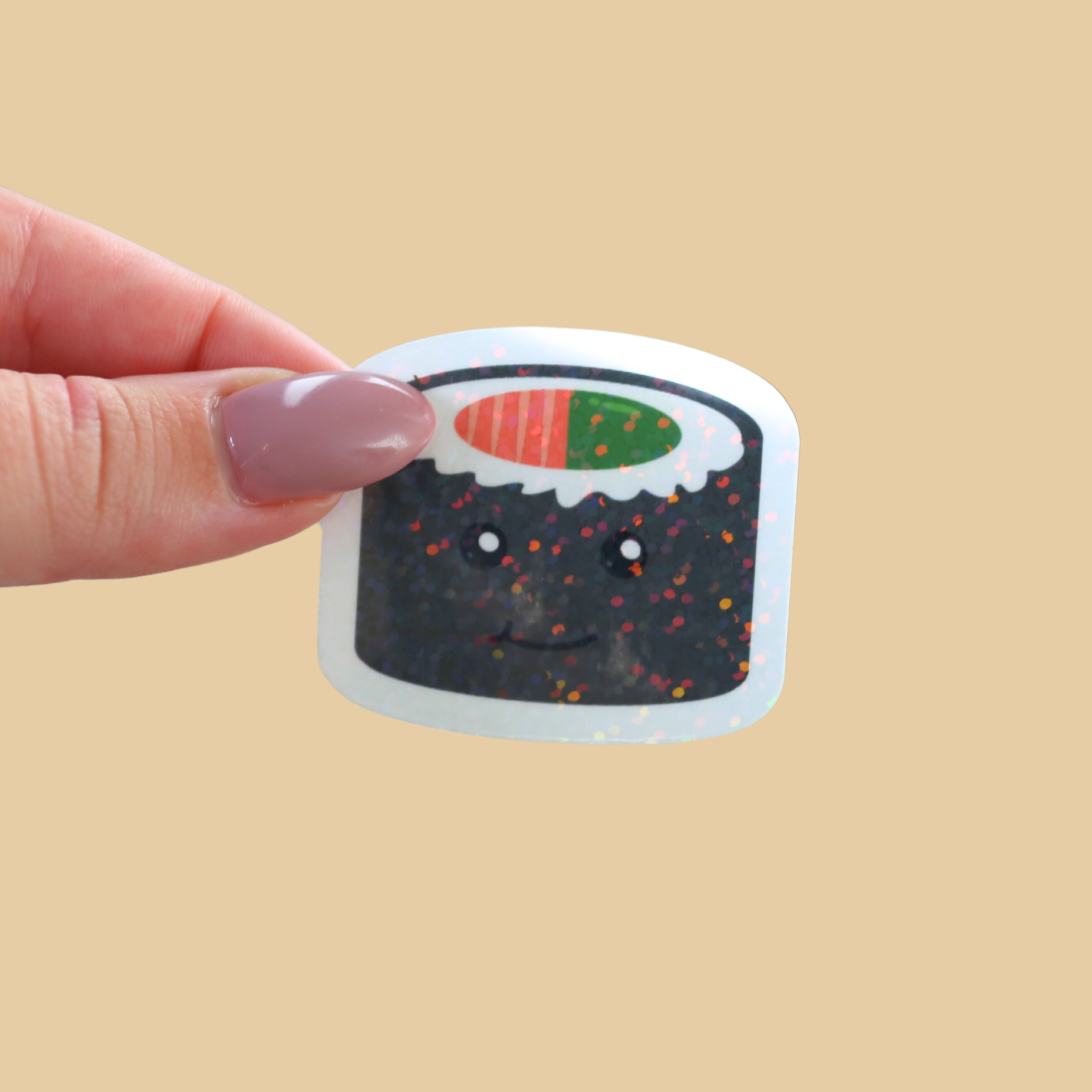atelier-naholi-stickers-l-unit-sticker-sushi-algue-holographique image 1