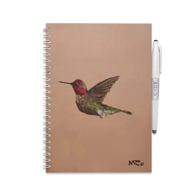 moyu-erasable-notebooks-free-flying-carnet-effa-able-a5-colibri image 1