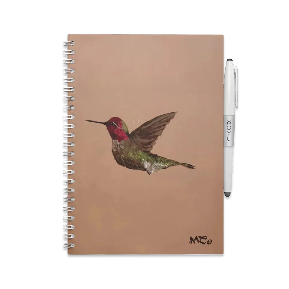 moyu-erasable-notebooks-free-flying-carnet-effa-able-a5-colibri image 1