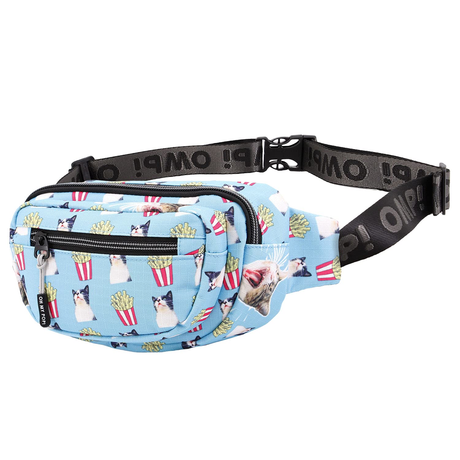 oh-my-pop-angry-cat-glaze-sac-banane-turquoise-120-cm image 4