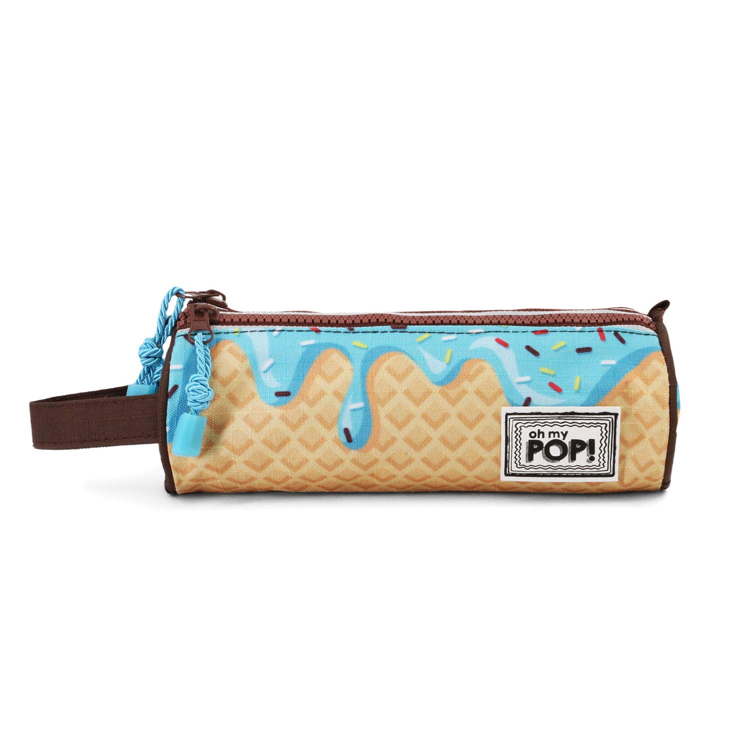 oh-my-pop-ice-cream-trousse-cylindrique-triple-jaune-22-cm image 2