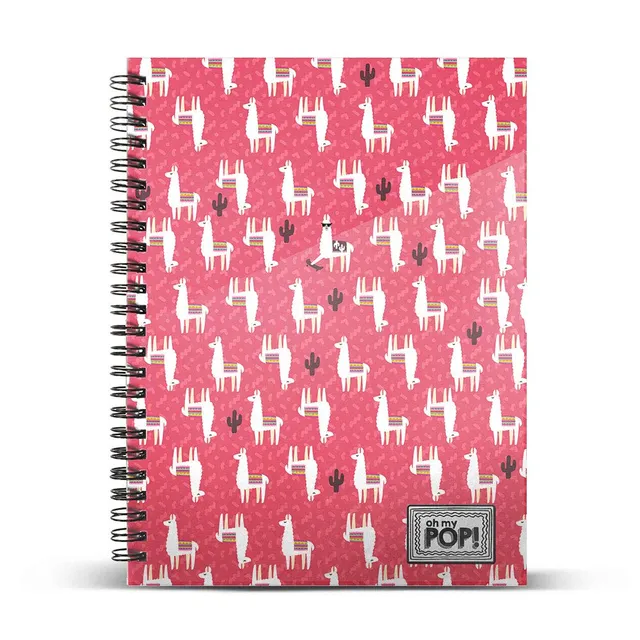 oh-my-pop-cuzco-cahier-spirale-a4-rigide-120-feuilles image 1
