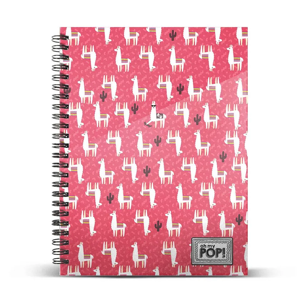 oh-my-pop-cuzco-cahier-spirale-a4-rigide-120-feuilles image 1