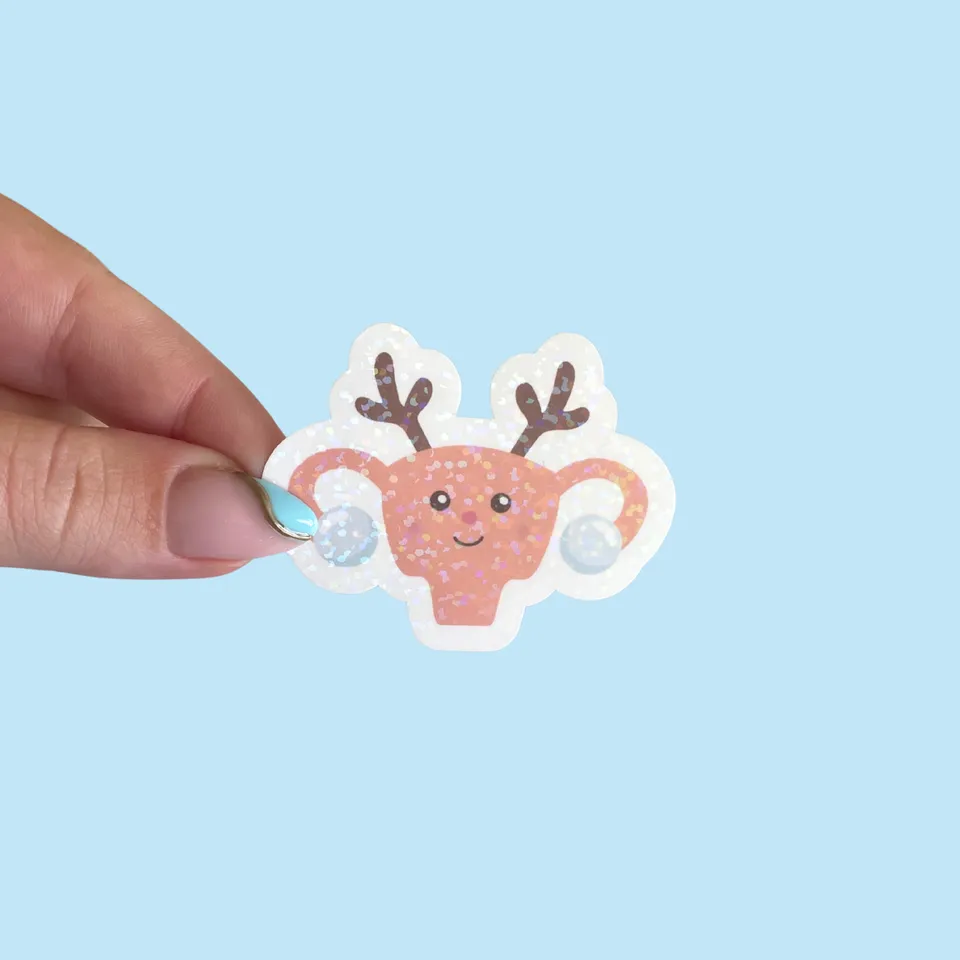 atelier-naholi-stickers-sticker-ut-rus-renne-de-no-l-paillettes image 1