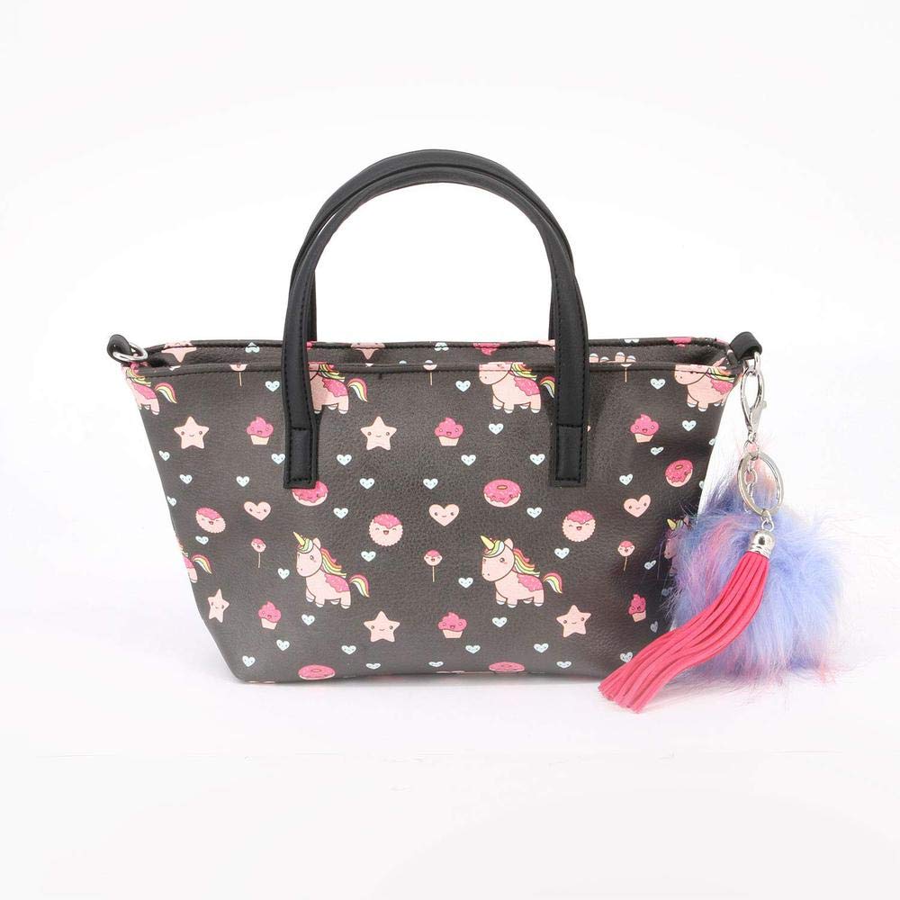 oh-my-pop-popnicorn-sac-tote-noir-petit-24-cm image 4