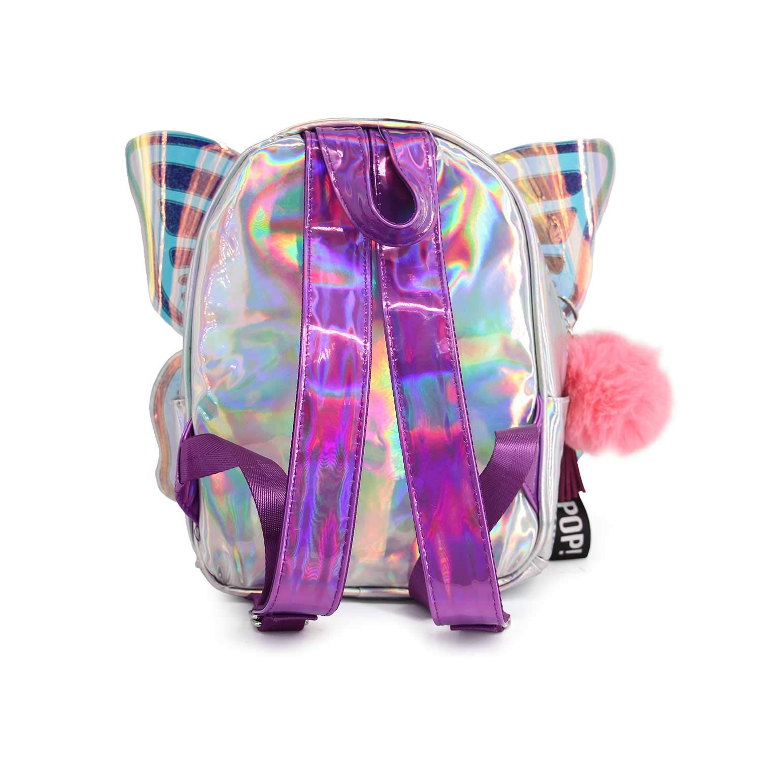 oh-my-pop-ailes-sac-dos-petit-argent image 3