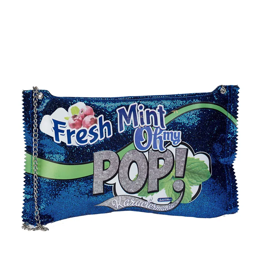 oh-my-pop-mint-sac-bandouli-re-bubblegum-bleu-fonc image 1