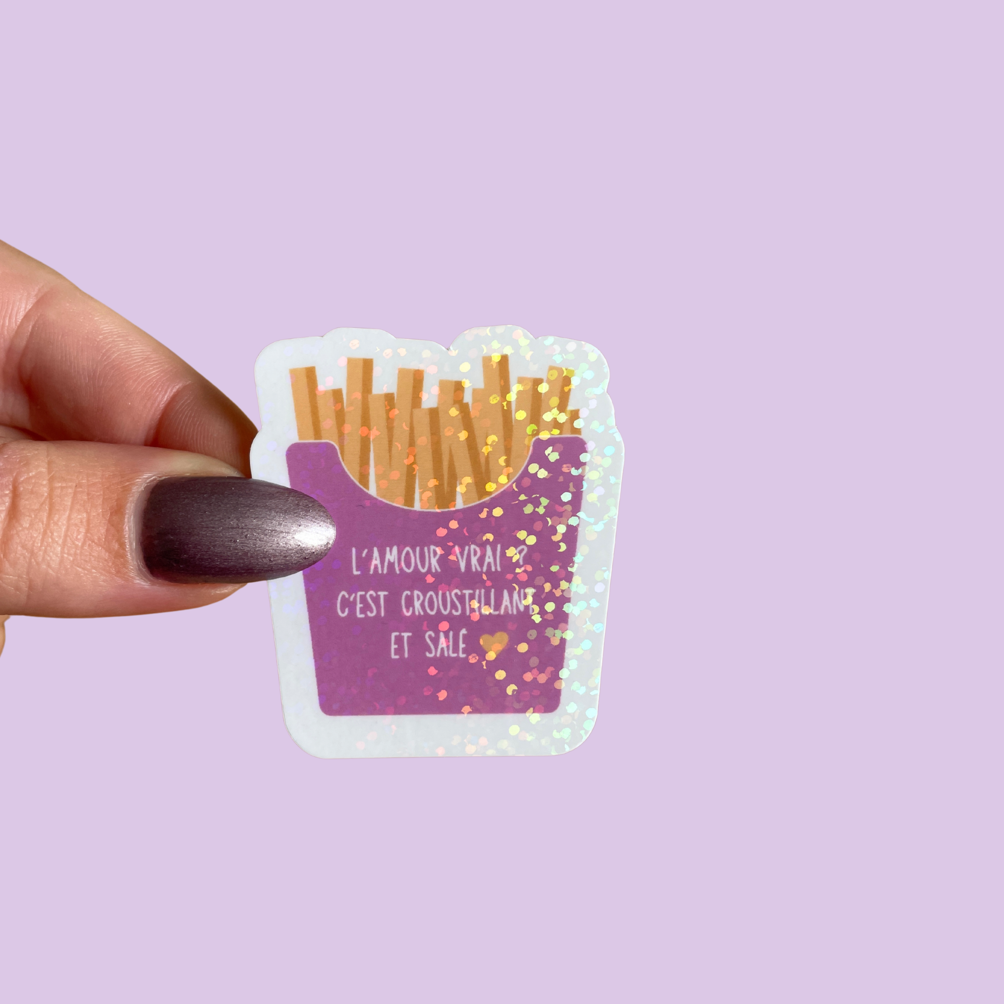 atelier-naholi-sticker-paquet-de-frites-holographique image 2