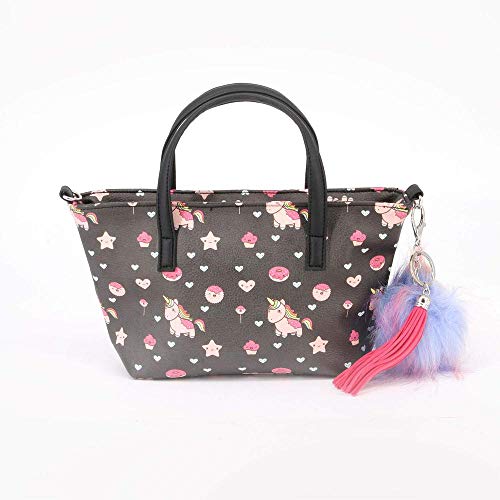 oh-my-pop-popnicorn-sac-tote-noir-petit-24-cm image 8