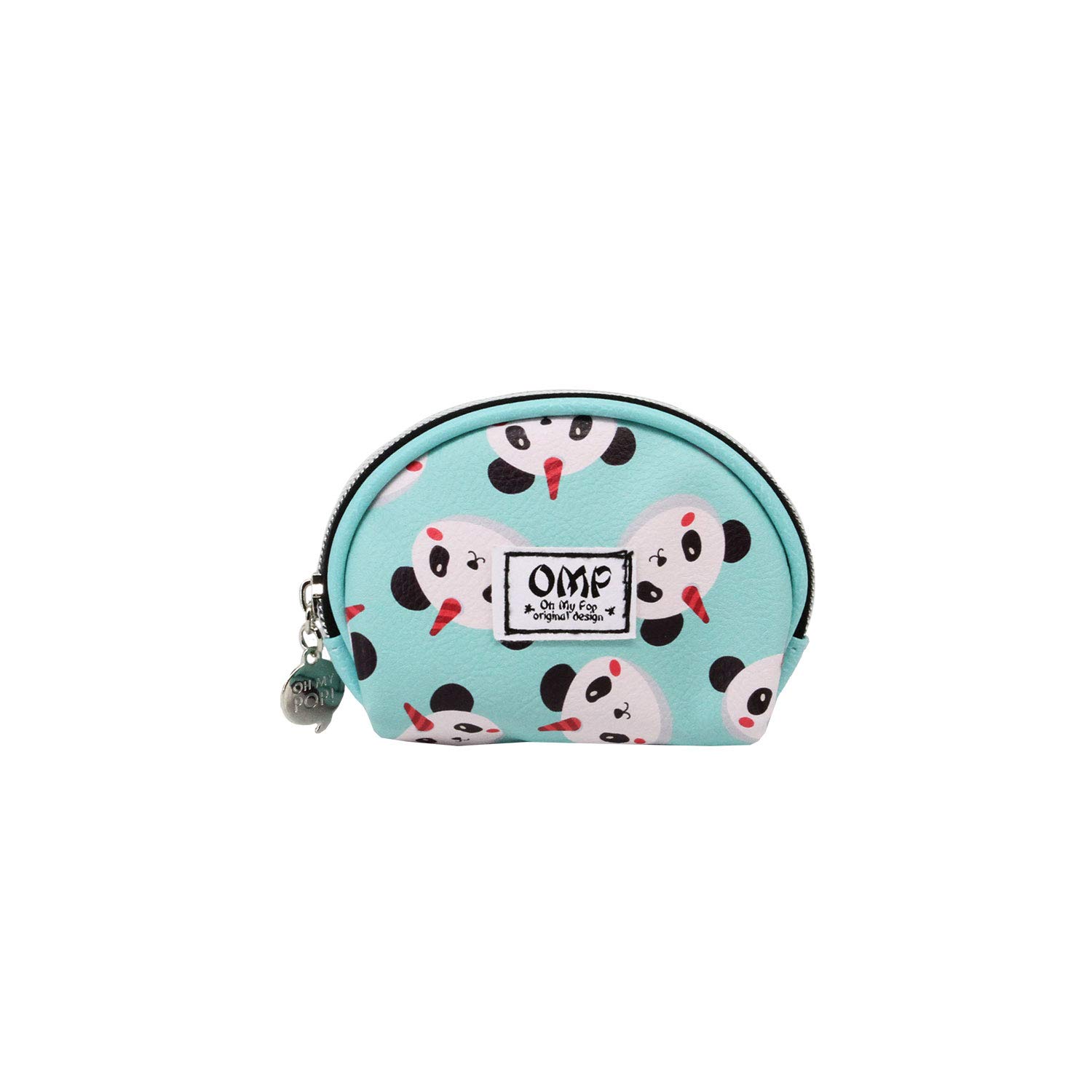 oh-my-pop-porte-monnaie-ovale-turquoise-taille-unique image 2