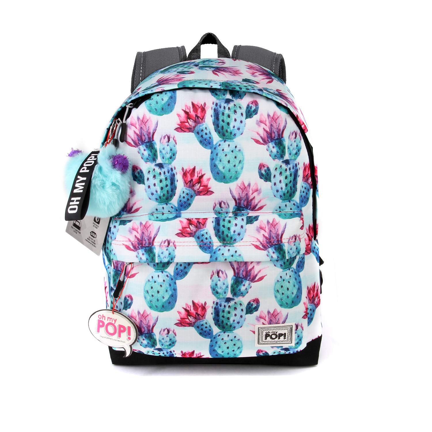 oh-my-pop-nopal-hs-sac-dos-42-cm-multicolore-23-l-usb image 2